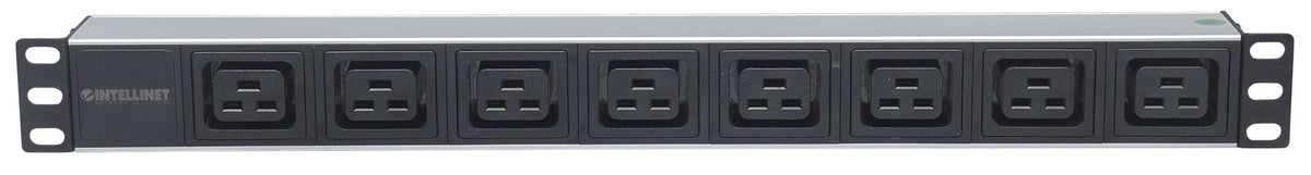 Multipresa montaggio a rack 19" 1U 8 uscite C19 Spina Italiana