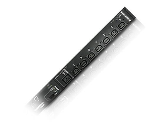 Multipresa Rack PDU 14 C13+2 C19 con Misurazione Presa 15/20A, PE6216G