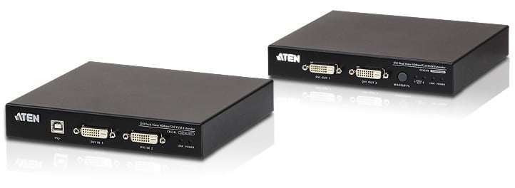 Estensore KVM USB DVI Dual View HDBaseT 2.0, CE624