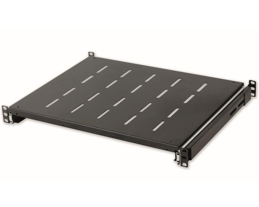 Mensola per Rack 19" Estraibile 350mm Nera