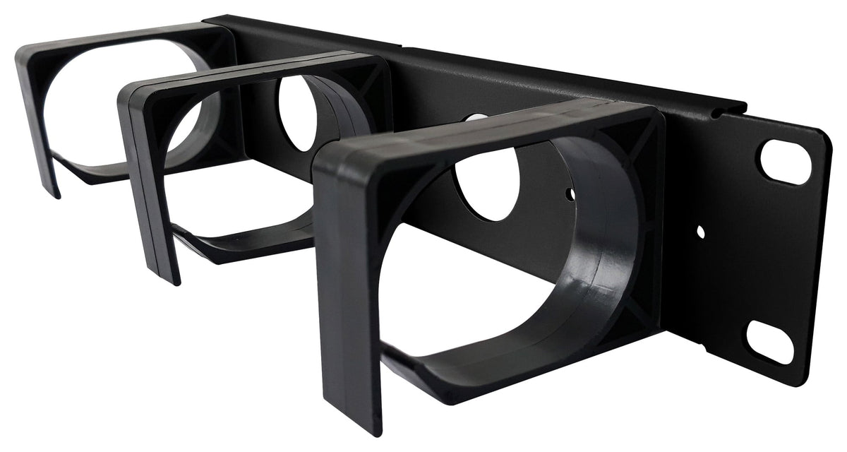 Pannello Passacavi 1U per Armadio 10" Nero
