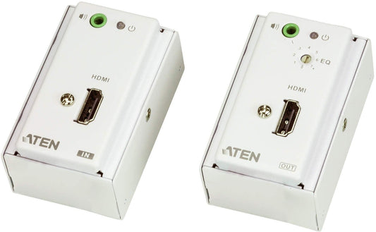Estensore HDMI/Audio Cat5 con piastra a parete 1080p 40m, VE807