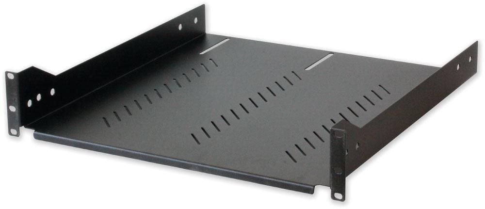 Mensola per Rack 19'' 600 mm 2U Nera 4 punti