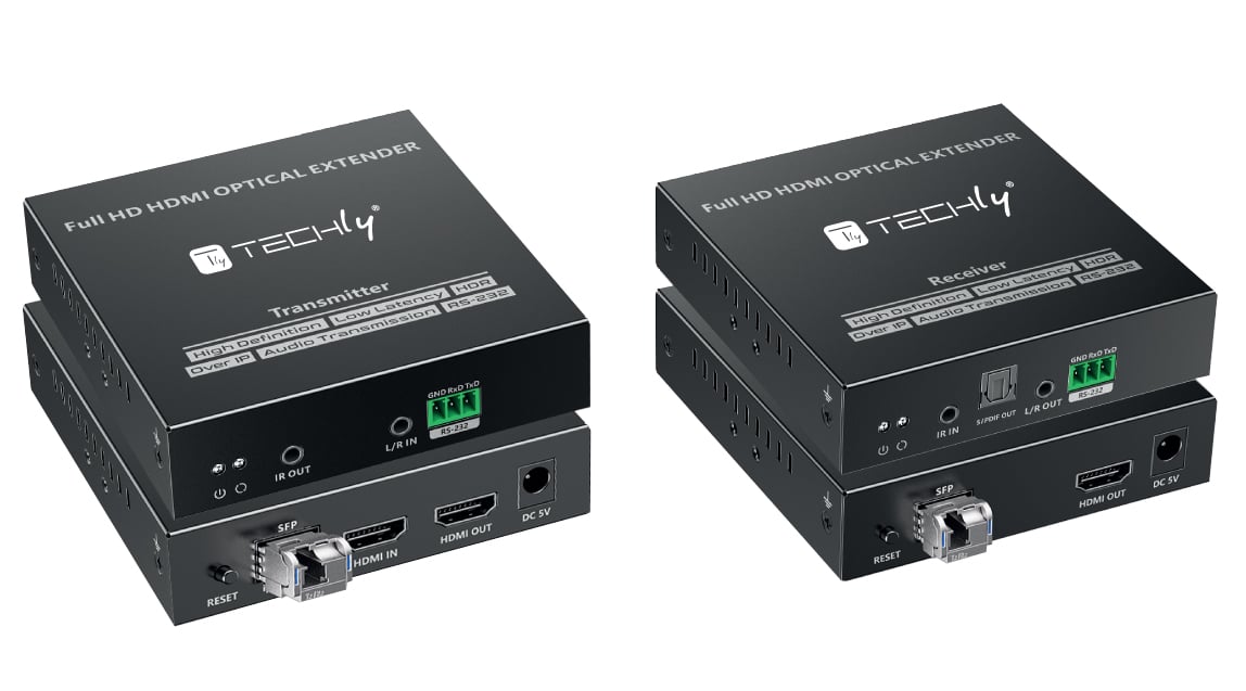 Extender HDMI su Fibra Ottica Monomodale fino a 40km