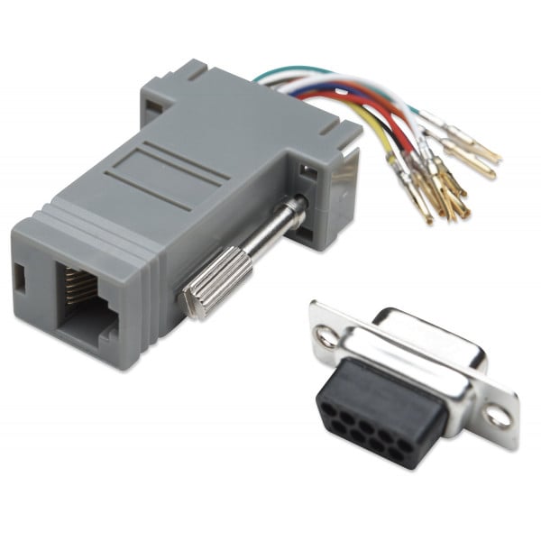 Adattatore Modulare DB9 femmina RJ45 8 fili IMA 272 - immagine ufficiale IC Intracom