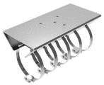 Hikvision DS-1214-ZJ(FH)-P - Supporto per montaggio a palo