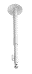 Hikvision DS-1297ZJ-M - Supporto pendente (estensibile)