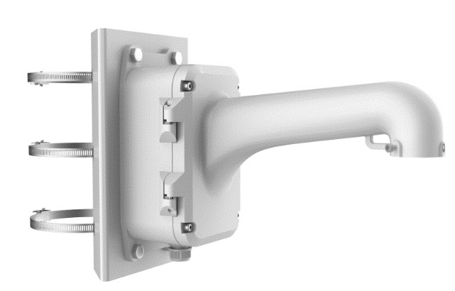 Hikvision DS-1604ZJ-BOX-POLE - Montaggio a palo verticale con scatola di giunzione