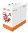 Hikvision DS-1LN6-UU - CAT 6 - COLORE ARANCIO