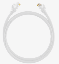 Hikvision DS-1NP6UEC0 white 1m - PATCH CORD CAT 6