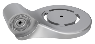 Hikvision DS-2665ZJ-P - Staffa di montaggio base