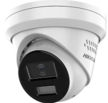 Hikvision DS-2CD2343G2-LI2U/SRB(2.8mm) - TURRET IP FOCALE FISSA H.265+ 4MP - Smart Hybrid Light, AcuSense 3.0, Live Guard