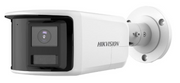 Hikvision DS-2CD2T43G2P-LISU/SRB(180°) - PANORAMICA BULLET ACUSENSE H.265+ 12MP LIVE GUARD