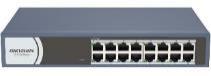 Hikvision DS-3E0116R-O - 10/100 CASE METALLICO - SOHO