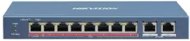 Hikvision DS-3E0310HP-E - SWITCH 10/100 UNMANAGED