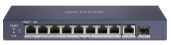 Hikvision DS-3E0510HP-E - SWITCH GIGABIT HI-POE METALLICO + UPLINK GIGABIT SFP