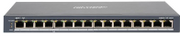 Hikvision DS-3E0516P-O - GIGABIT CASE METALLICO POE - SOHO