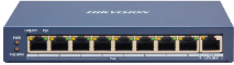 Hikvision DS-3E1309P-EI - SMART MANAGED POE 10/100 + UPLINK GIGABIT