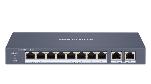 Hikvision DS-3E1310HP-EI - SMART MANAGED HI-POE 10/100
