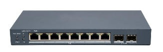 Hikvision DS-3E1510P-EI/M-8P2F - SMART MANAGED POE GIGABIT
