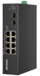 Hikvision DS-3T0510HP-E/HS - SWITCH GIGABIT HI-POE DIN + UPLINK GIGABIT SFP