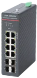 Hikvision DS-3T1512HP-SI-8P4F - INDUSTRIALE SMART MANAGED GIGABIT HI-POE