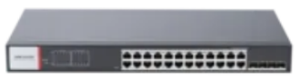 Hikvision DS-3T1528HP-SI-24P4F - INDUSTRIALE SMART MANAGED GIGABIT HI-POE