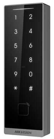 Hikvision DS-K1105EMKB - LETTORE TESSERE E/M CARD BLUETOOTH TASTIERA INTEGRATA