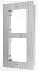 Hikvision DS-KD-ACF2/S - CORNICE INOX A INCASSO