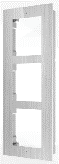 Hikvision DS-KD-ACF3/S - CORNICE INOX A INCASSO