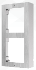 Hikvision DS-KD-ACW2/S - CORNICE INOX A PARETE