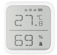Hikvision DS-PDTPH-E-WE - TERMOMETRO & IGROMETRO WIRELESS PER ALLARME TEMPERATURA