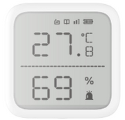 Hikvision DS-PDTPH-E-WE - TERMOMETRO & IGROMETRO WIRELESS PER ALLARME TEMPERATURA