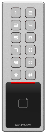 Hikvision DS-PK502MDX - TASTIERA E LETTORE TAG PER ESTERNO PER MX-HYBRID