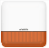 Hikvision DS-PS1-E-WE/ORANGE - SIRENA ESTERNA