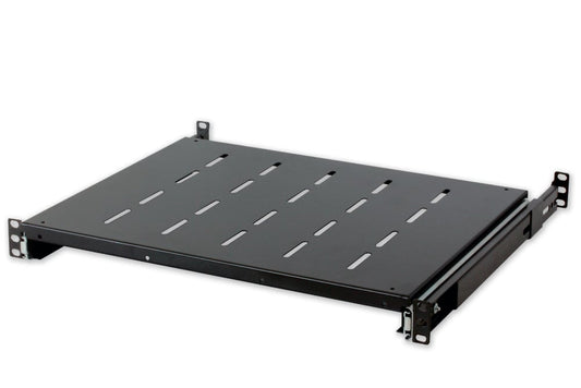 Mensola per Rack 19" Estraibile 550mm Nera