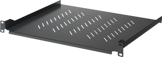 Mensola per Rack 19'' 400 mm 1U Nera 2 punti