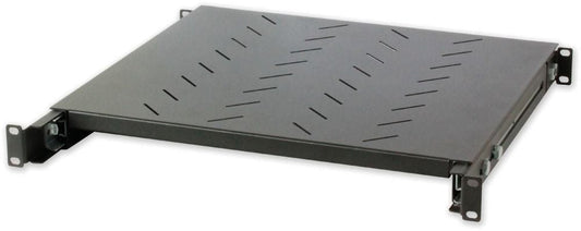 Mensola per Rack 19" Estraibile da 1H 615mm Nera