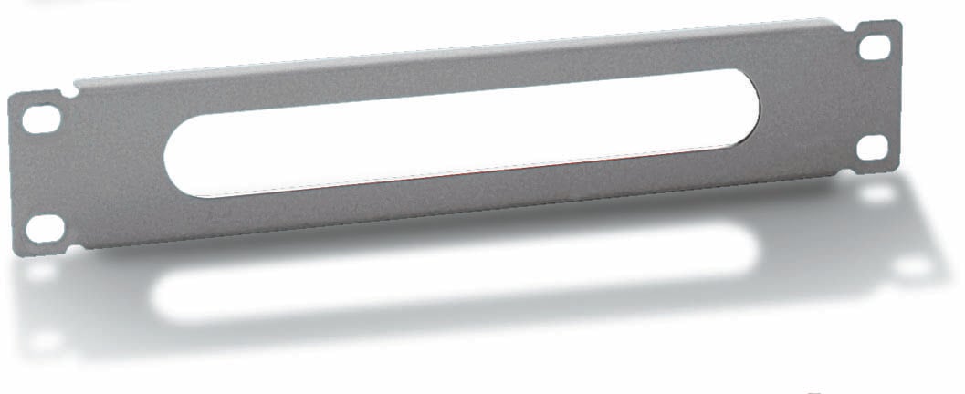Pannello passacavi 10" 1U Grigio