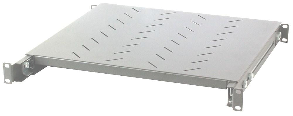 Mensola per Rack 19" Estraibile da 1H 415mm Grigio