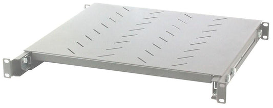Mensola per Rack 19" Estraibile da 1H 415mm Grigio