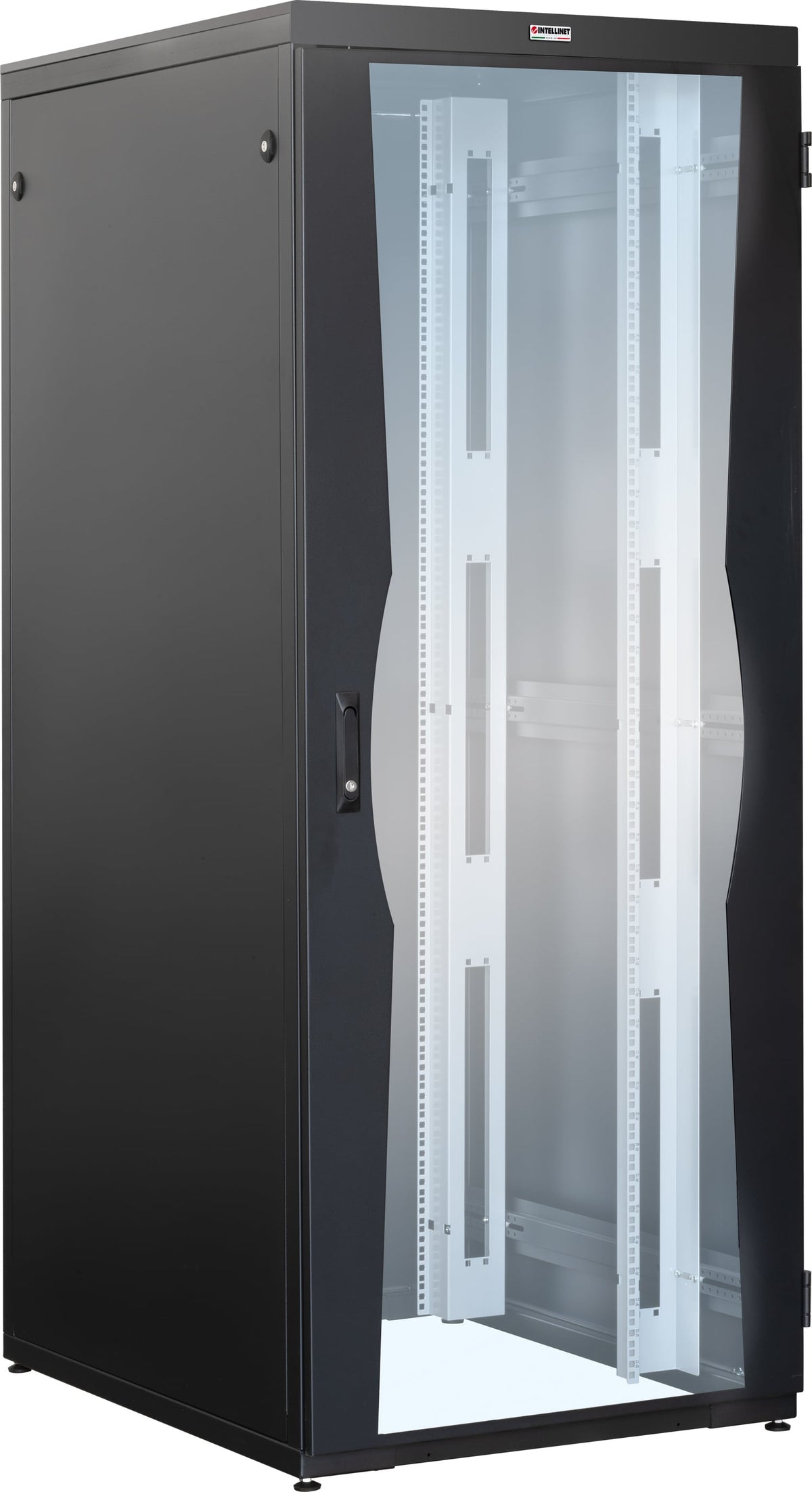 Armadio NetRack 19" 800x1000 42 Unità Nero da Assemblare