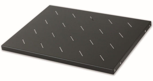 Mensola per rack 19" 345 mm Nera 4 punti