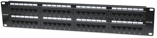 Pannello Patch UTP 48 Posti RJ45 cat. 5E
