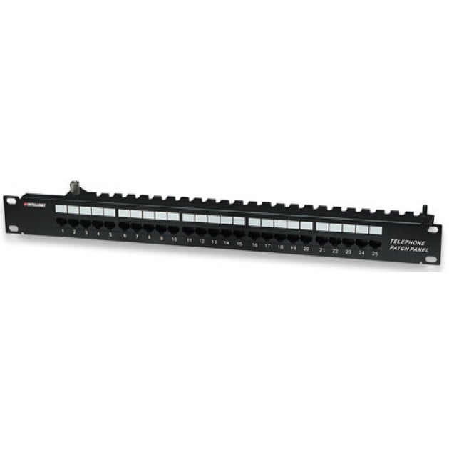 Pannello Patch ISDN 25 Porte UTP Telefonico Cat. 3