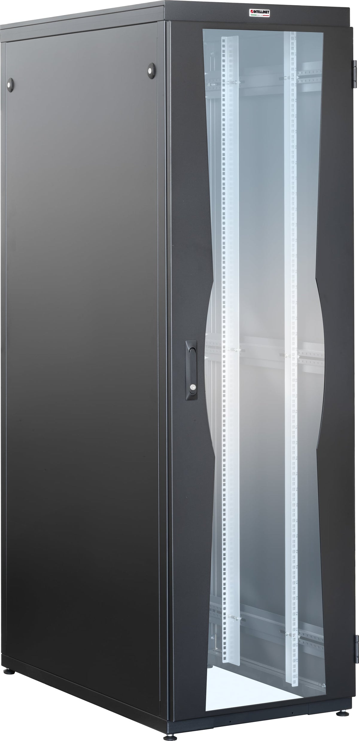 Armadio NetRack 19" 600x600 42 Unità Nero da Assemblare