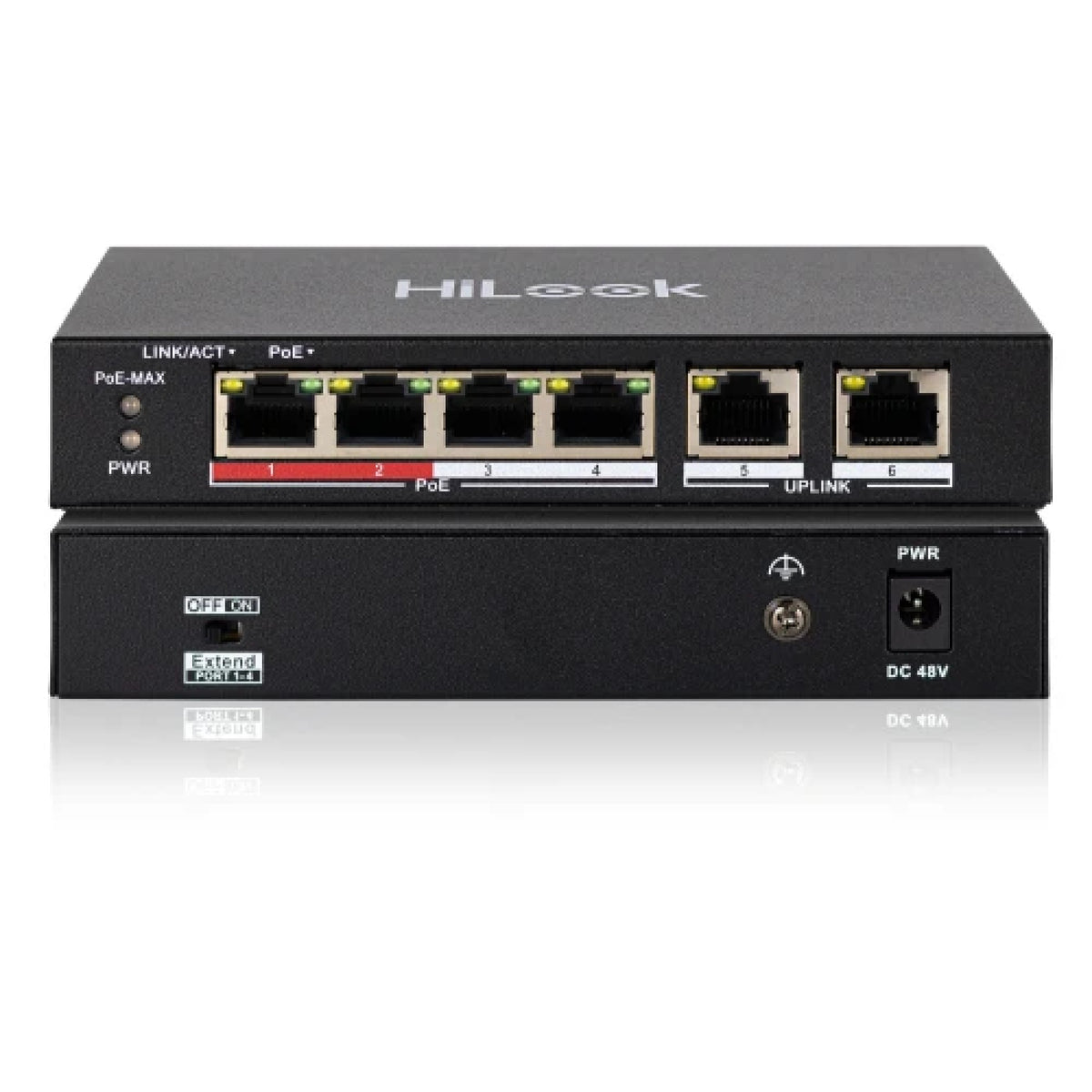 HiLook NS-0106P-35 switch PoE 6 porte