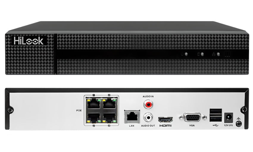 HiLook NVR-4CH-5MP registratore IP 4 canali