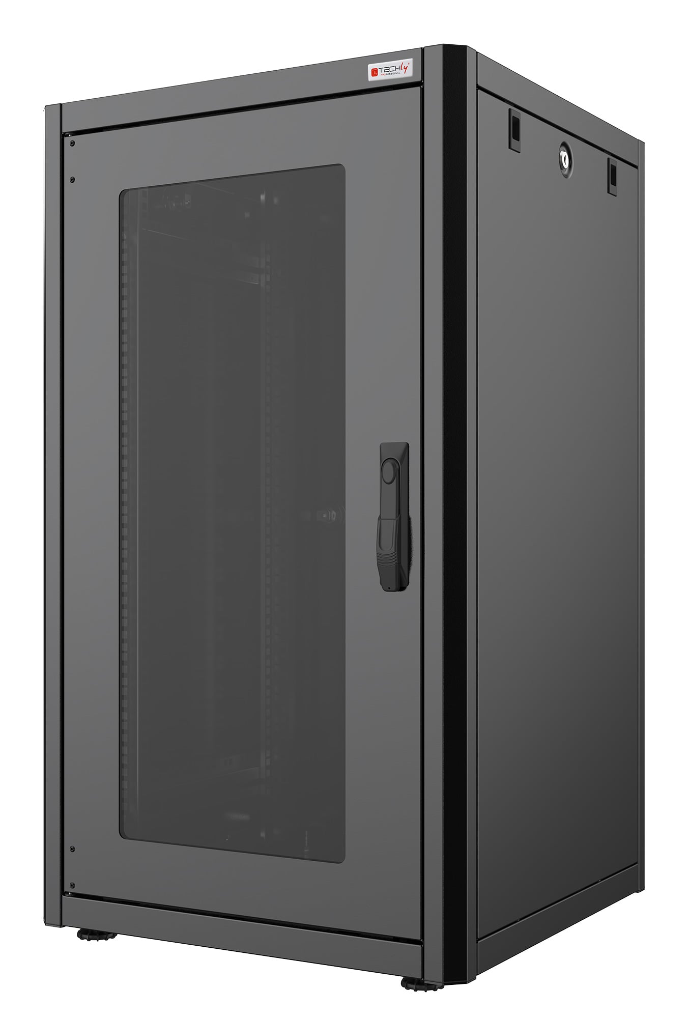 Armadio Rack 19" 600x600 12 Unità Nero serie Easynet TECHLY PROFESSIONAL