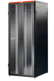 Armadio Rack NextGen 19" 800x800 42U Doppia Porta Grigliata Nero INTELLINET